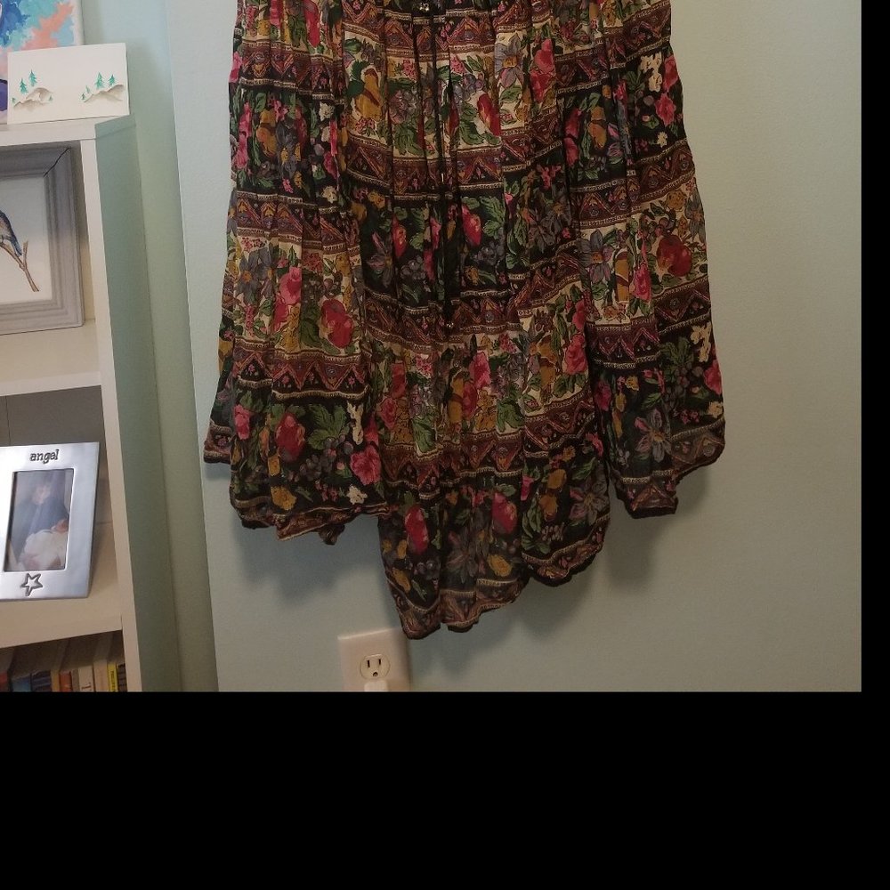 Vintage Floral Skirt